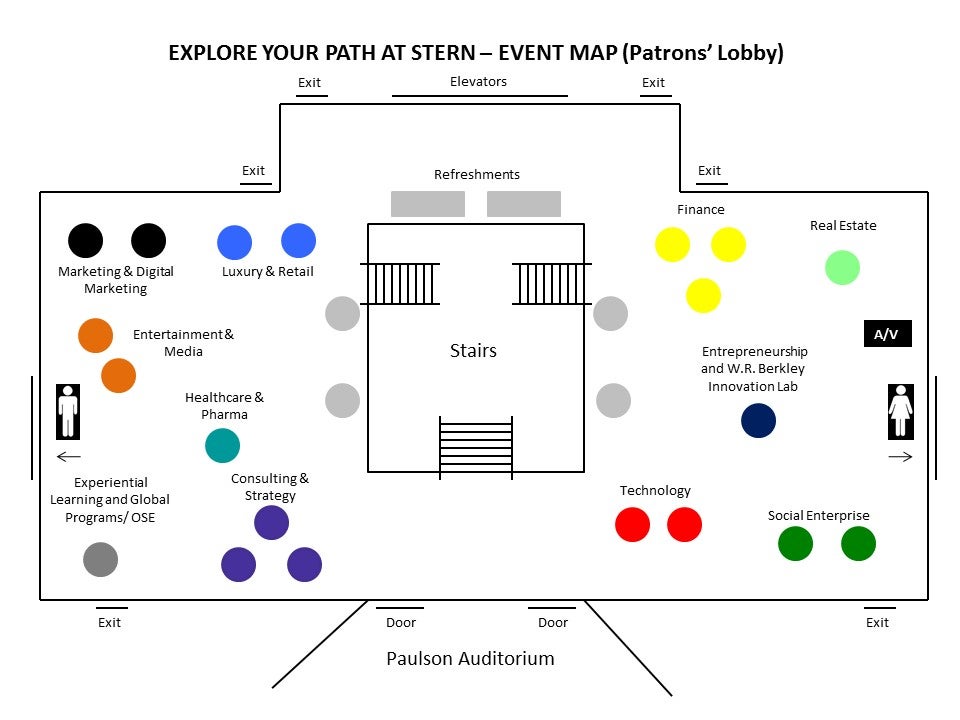 Explore Your Path Expo Map