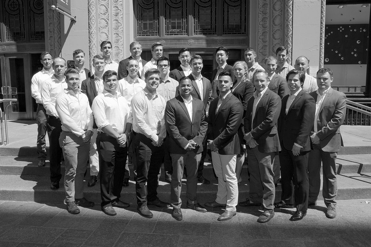 Fertitta Scholars and other Military Veteran Students in NYU Stern's Full-Time MBA Program