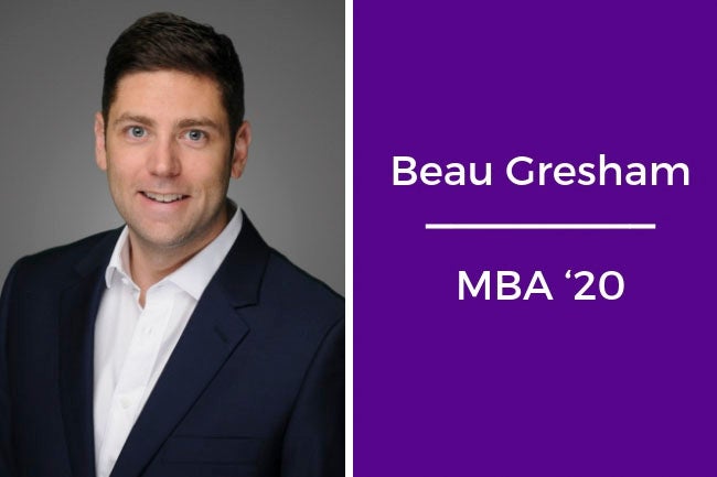 Beau Gresham, MBA '20