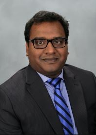 A headshot of Deepesh Chandra