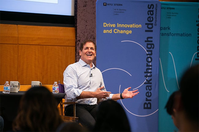 Entrepreneur and investor Mark Cuban