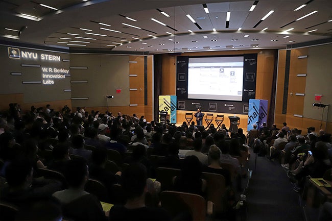 Audience at the $300K Entrepreneurs Challenge