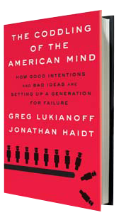 The Coddling of the American Mind - Jonathan Haidt - book cover