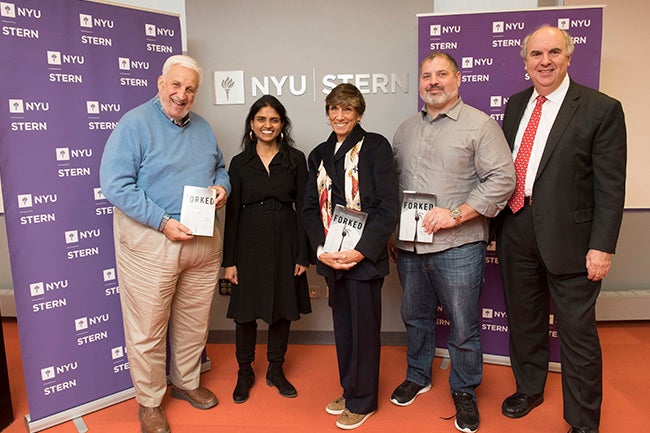 Achilles Perry, Saru Jayaraman, Penny Haitkin, Jason Haitkin, Professor Bruce Buchanan