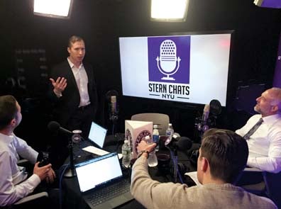 Lorenzo Fertitta behind the scenes on Stern Chats