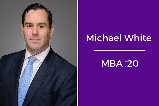 Michael White, MBA '20