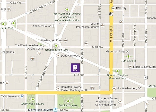 EMBA_NYU DC_Map