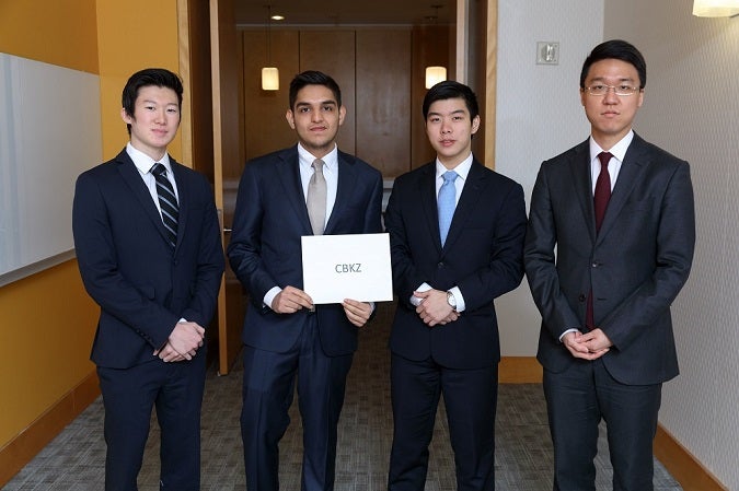 NYU Stern Undergraduates Participate at Cornell International Real Estate Case Competition