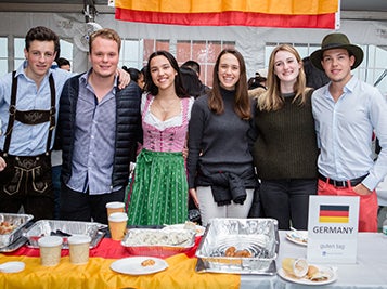 Germany table at Passport Day