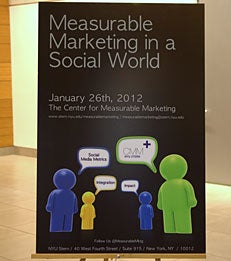 2012 “Measurable Marketing in a Social World” Conference