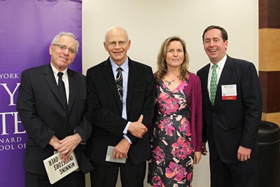 Baruch Lev, Gene Epstein, NIRI officials