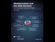 Disinformation and the 2020 Election cover