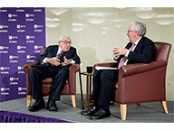 Dr. Henry Kissinger and Lord Mervyn King