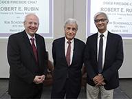 Kim Schoenholtz, Robert Rubin and Raghu Sundaram