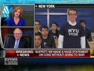 Fox Business news report featuring NYU Stern Students 