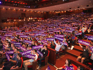 NYU Stern Convocation in Skirball