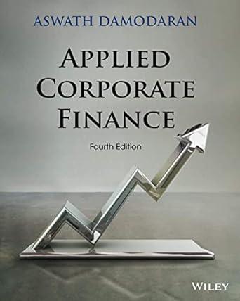 The cover for "Applied Corporate Finance."