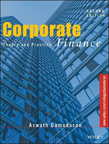 The cover for "Corporate Finance: Theory and Practice."