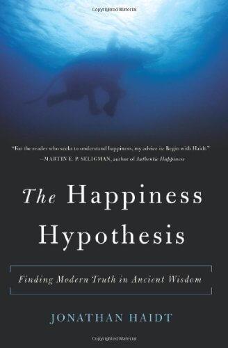 The cover of "The Happiness Hypothesis"