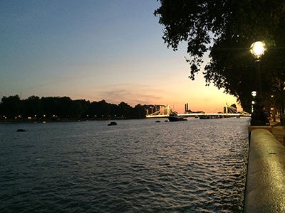 Nick Berger | 1. View of Battersea Bridge