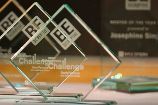 Entrepreneurs Challenge trophies