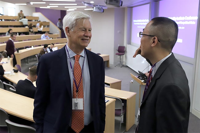 Professor Robert Engle and Xin Zhou