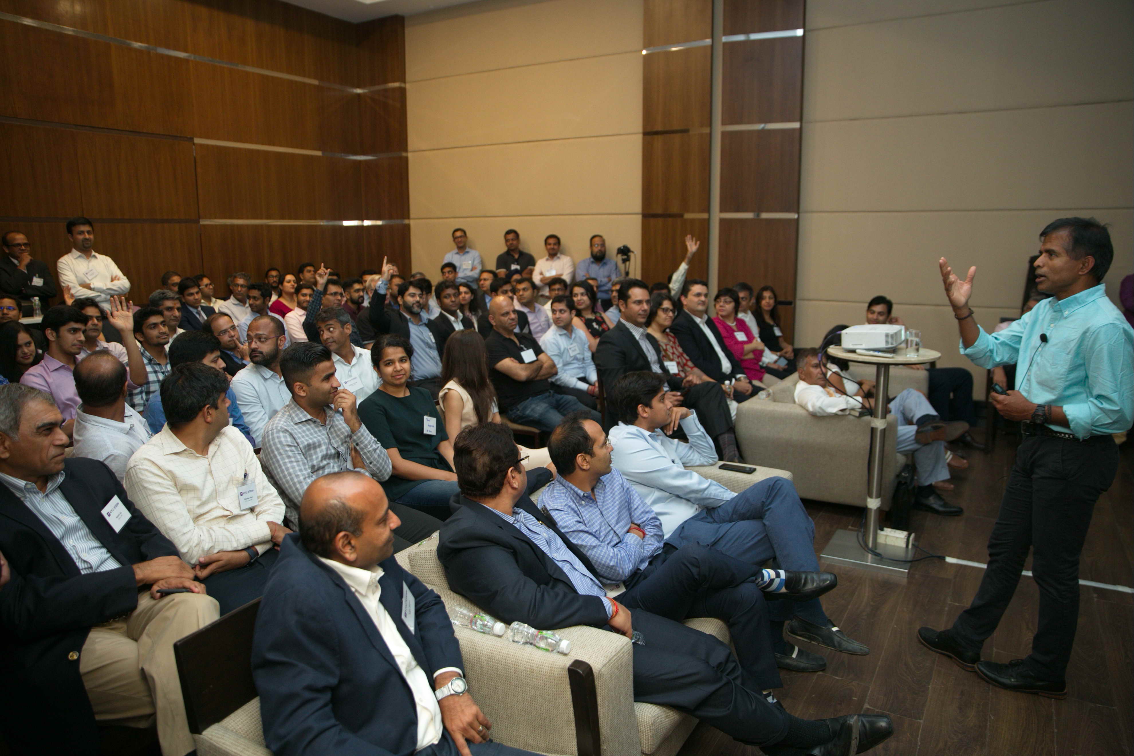 Aswath Damodaran in Mumbai