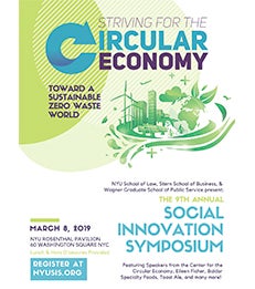 Poster for the 9th Annual NYU Social Innovation Symposium