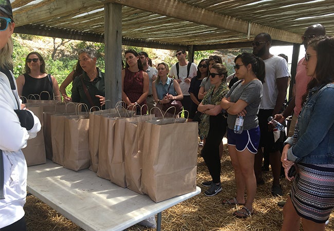 Group of MBA students in South Africa