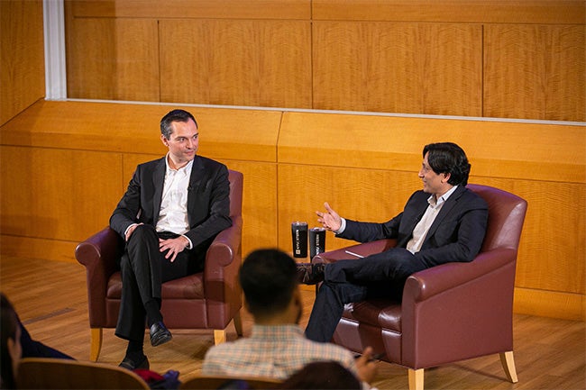 Nathan Blecharczyk and Arun Sundararajan