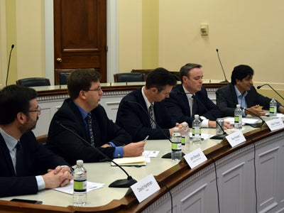 Arun Sundararajan Speaks Regulation of the Sharing Economy on a Congressional Panel