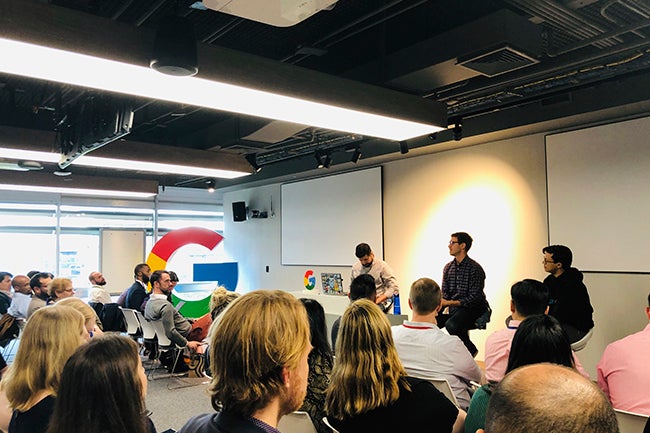 Executive MBA students at Google