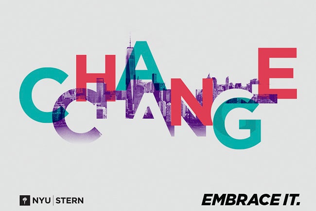 Press Release | Change... Are You Ready to Embrace It? - NYU Stern