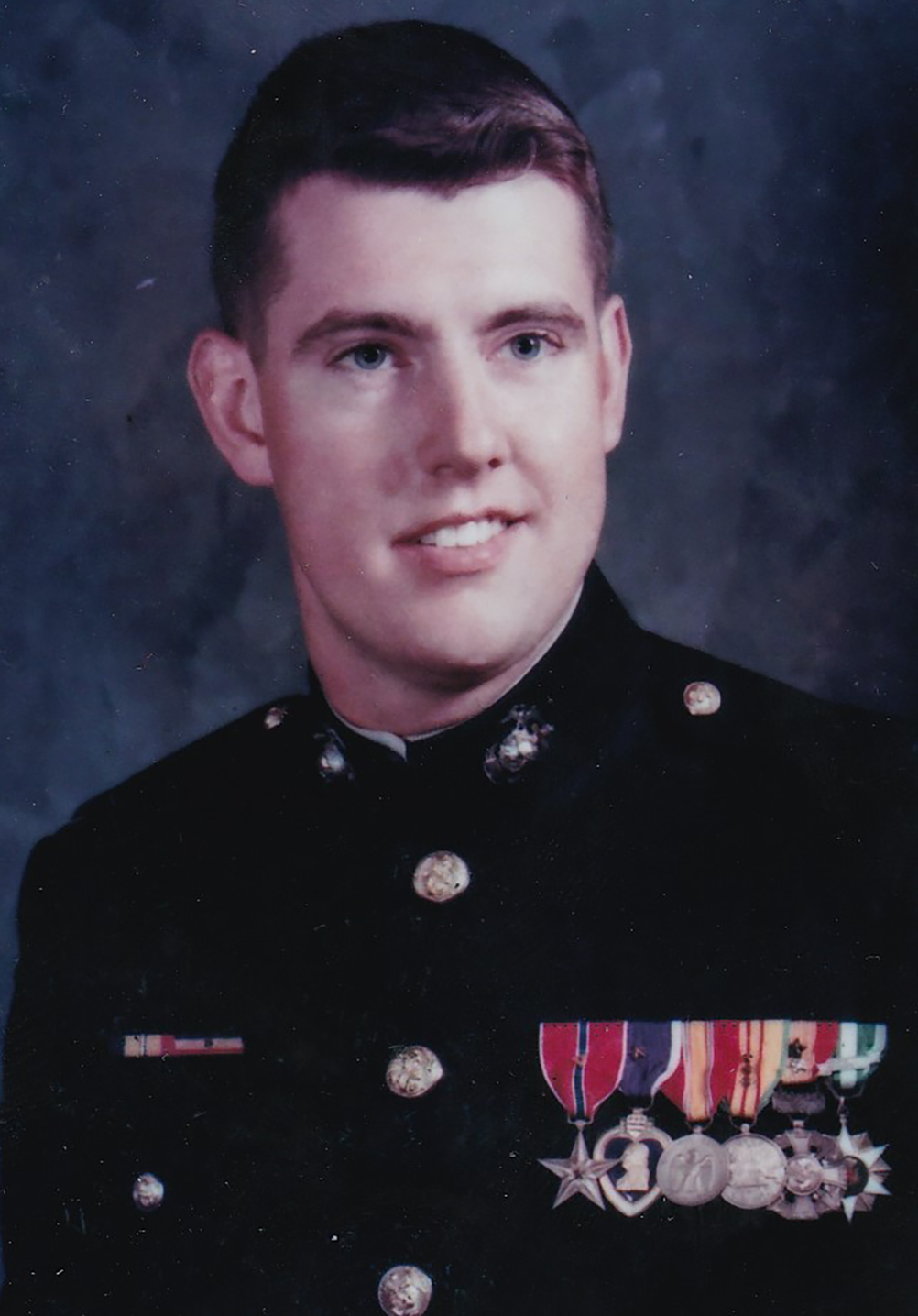 Carlton Crenshaw in military uniform