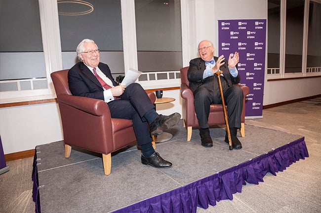 Lord Mervyn King and Sir Angus Deaton