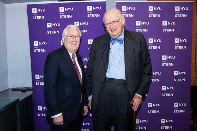 Lord Mervyn King and Sir Angus Deaton