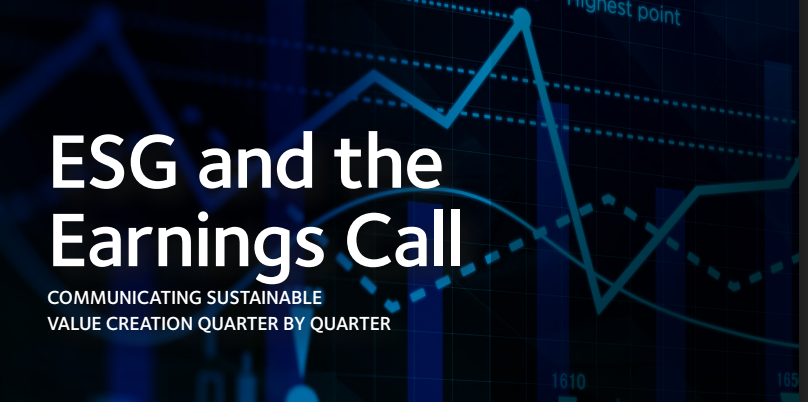 ESG and Quarterly Calls Paper