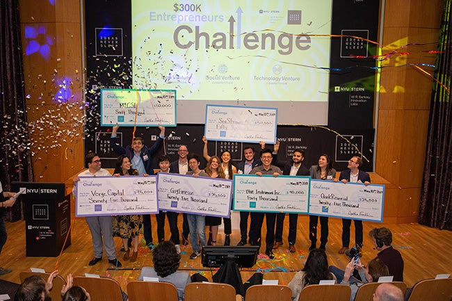 Winners of the 2019 $300K Entrepreneurs Challenge