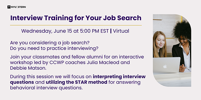 Interview Training for Your Job Search 