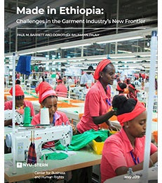 Cover of "Made in Ethiopia: Challenges in the Garment Industry's New Frontier"