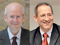 Kim Schoenholtz & Brandeis Prof. Stephen Cecchetti