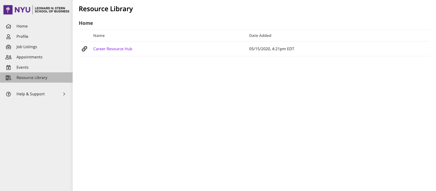 Career Resource Hub