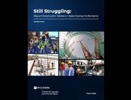 The cover of the Still Struggling report