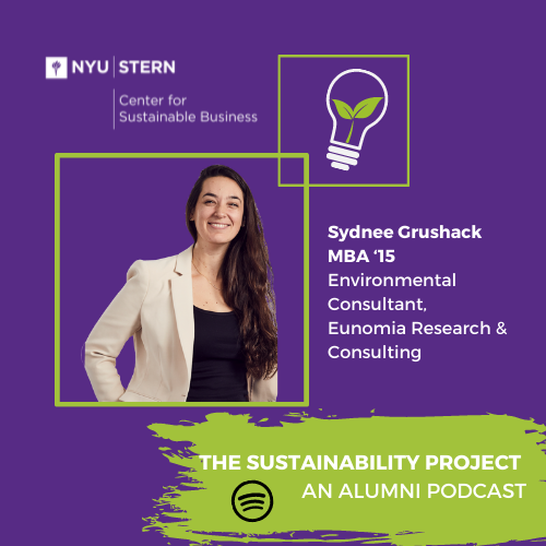 Sydnee Grushack (MBA '15) 