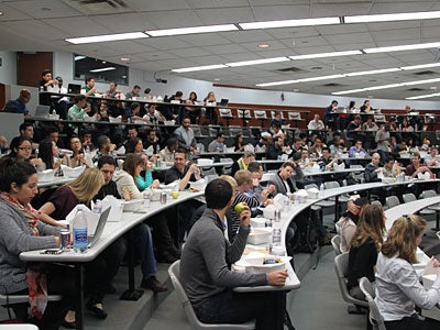 American Television Executive Jeff Zucker Speaks to MBA Students at Leadership L