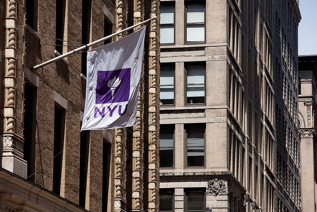 Flag NYU