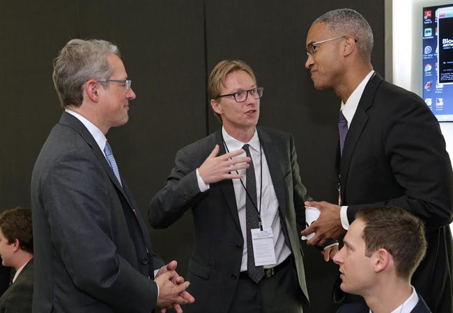 Peter Henry, Professor Stijn Van Nieuwerburgh, James Stolpestad II