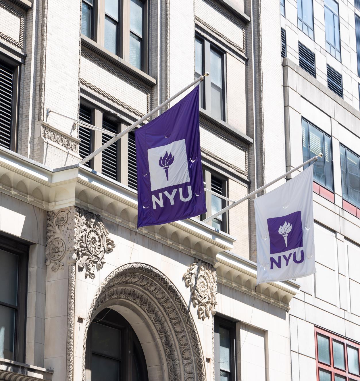 NYU flags