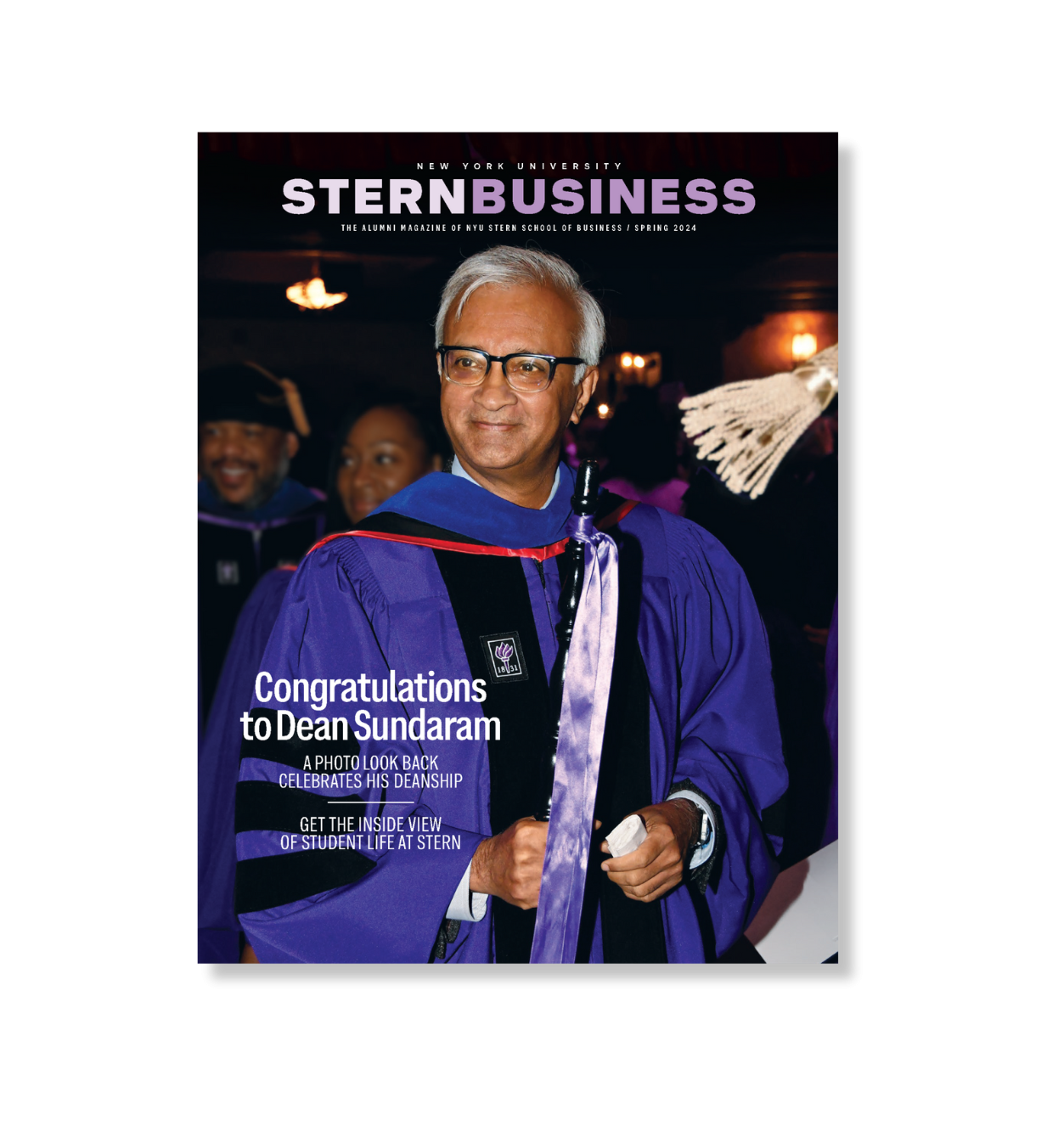 The cover of the Spring 2024 Stern Business Magazine The cover of the Spring 2024 Stern Business Magazine