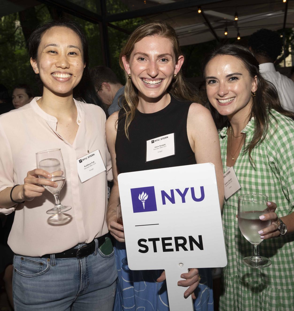 Stern alumni gather at a Corporate Ambassadors event